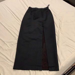 Alex evenings black pencil skirt